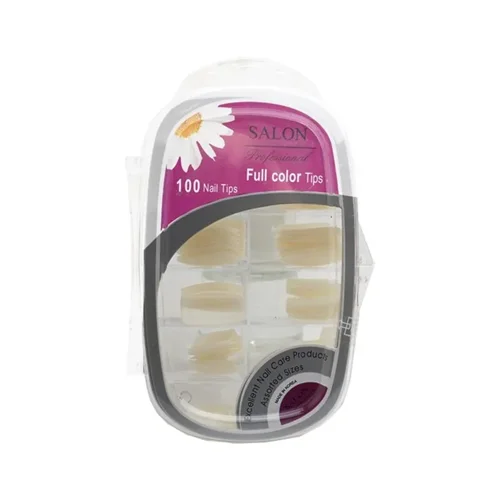 تیپ ناخن طبیعی 100 عددی سالن SALON - اورجینال