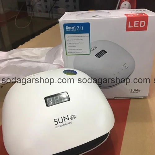 دستگاه یووی ال ای دی مدل سان 4 اس اورجینال لاک خشک کن ناخن 48 وات اورجینال  UV LED SUN 4S