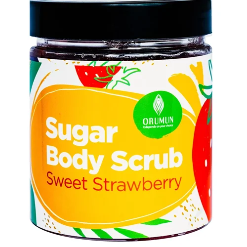 شوگر اسکراب اورامان ORUMUN 700g- توت فرنگی