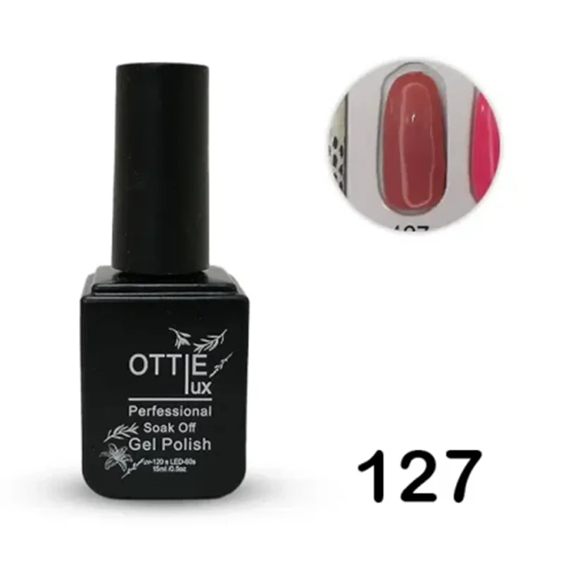 لاک ژل 15 میل اوتی لوکس OTTIE LUX کد 127