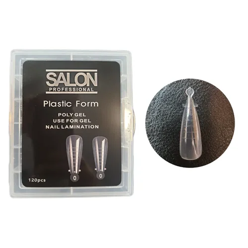 قالب کاشت ناخن کوپر سالن SALON NO.09 شیشه ای 120 عددی