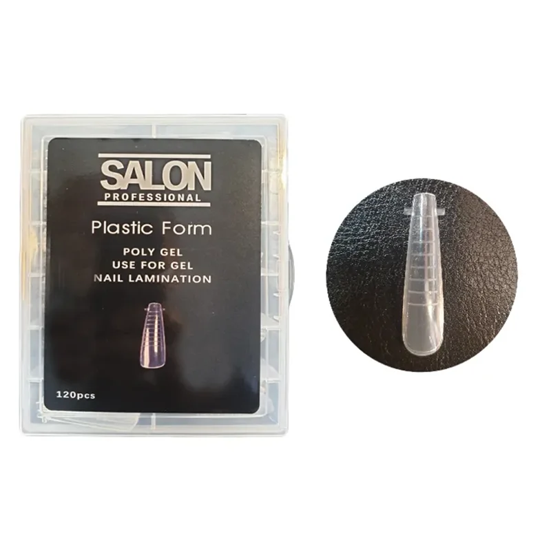 قالب کاشت ناخن کوپر سالن SALON NO.13 شیشه ای 120 عددی