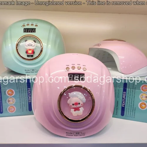 دستگاه یووی ال ای دی مدل سان S8 PRO لاک خشک کن ناخن 268 وات UV LED SUN