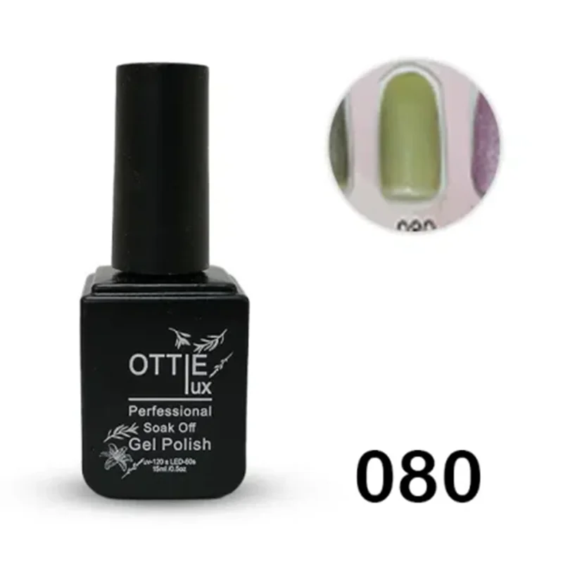 لاک ژل 15 میل اوتی لوکس OTTIE LUX کد 80